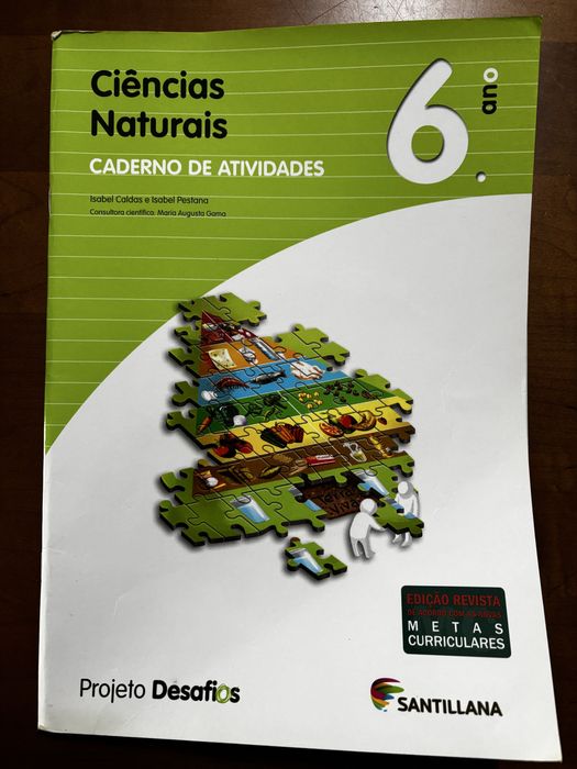 Caderno de Atividades Ciências Naturais 6