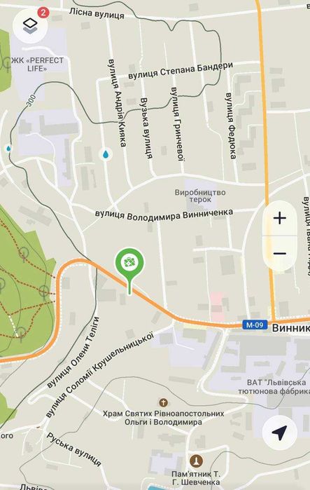Продаж магазину у м. Винники, на вул. Галицька, 14б.