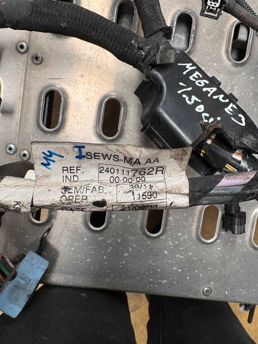 Cablagem Elétrica do Motor Renault Megane 3 1.5Dci Ref:240111.762R