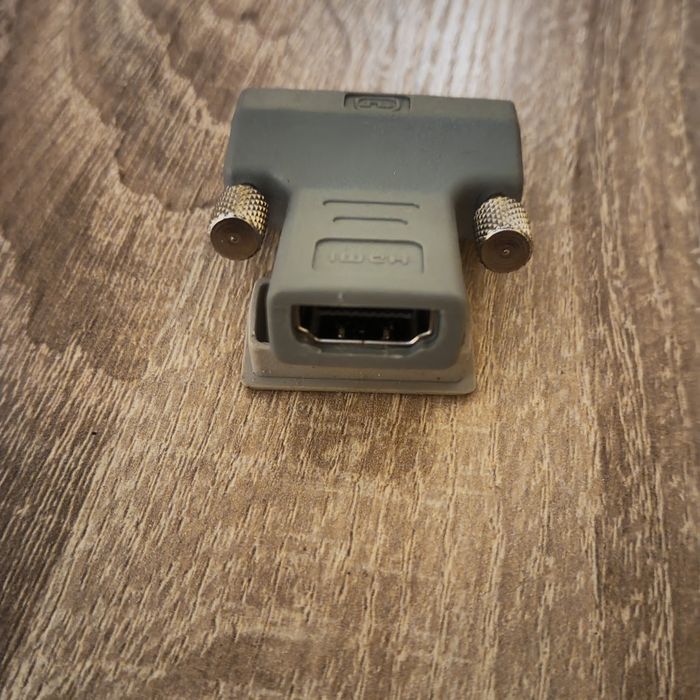 Кабель 4к адаптер  HDMI DVI-I (M)  VGA (F)