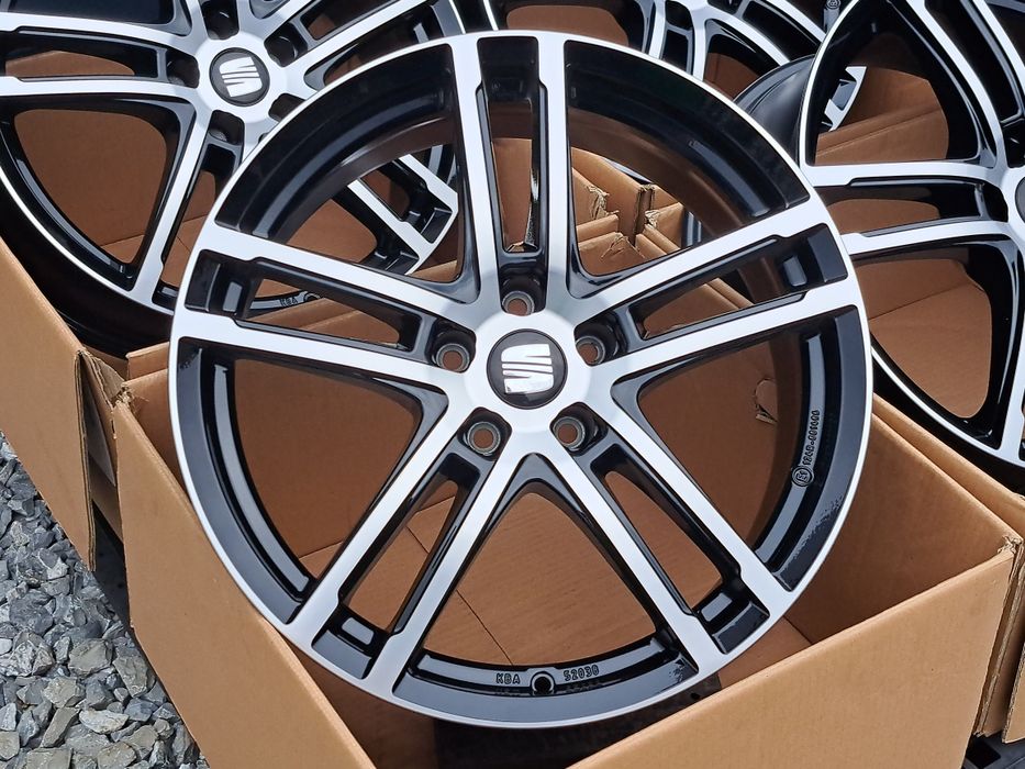 Alufelgi SEAT 19 5x112 Leon Exeo Altea Toledo Freetrack Ateca ET49 DEZENT