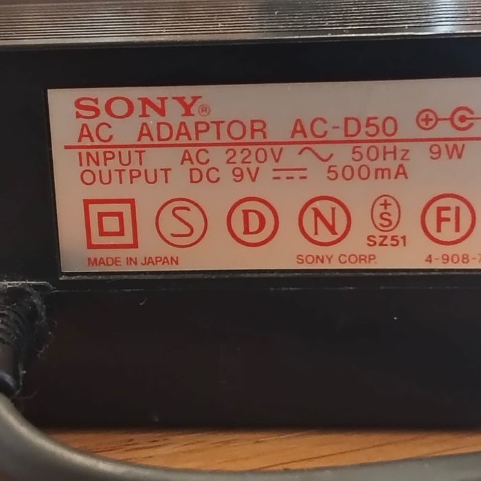Leitor de CD sony
