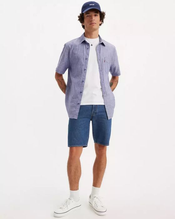Легкі шорти levis 501 денім