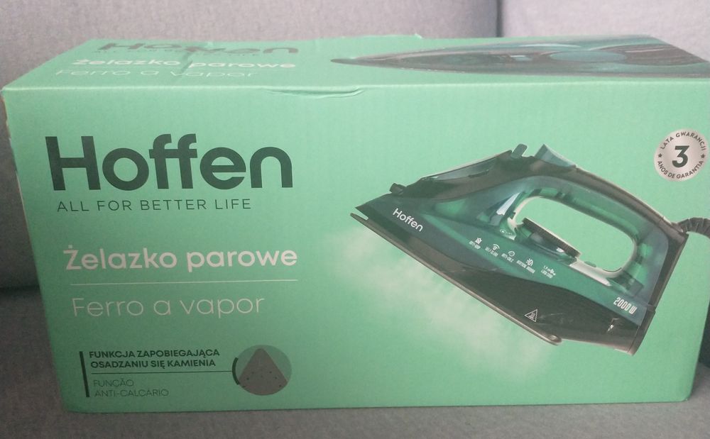 Nowe żelazko parowe Hoffen 2000W