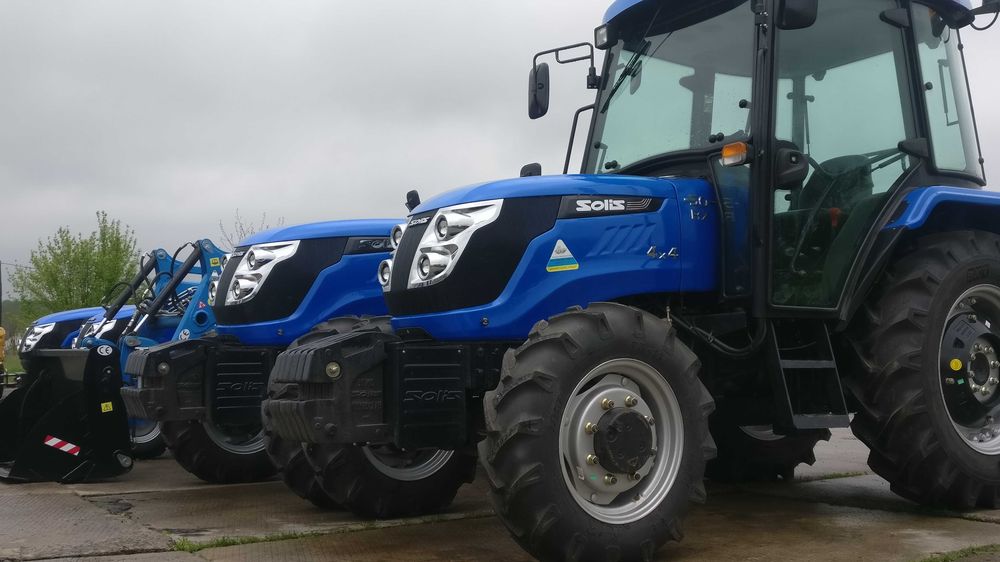 Трактор Соліс 50 Solis, 50к.с. від компанії YANMAR, вага 2,8 т