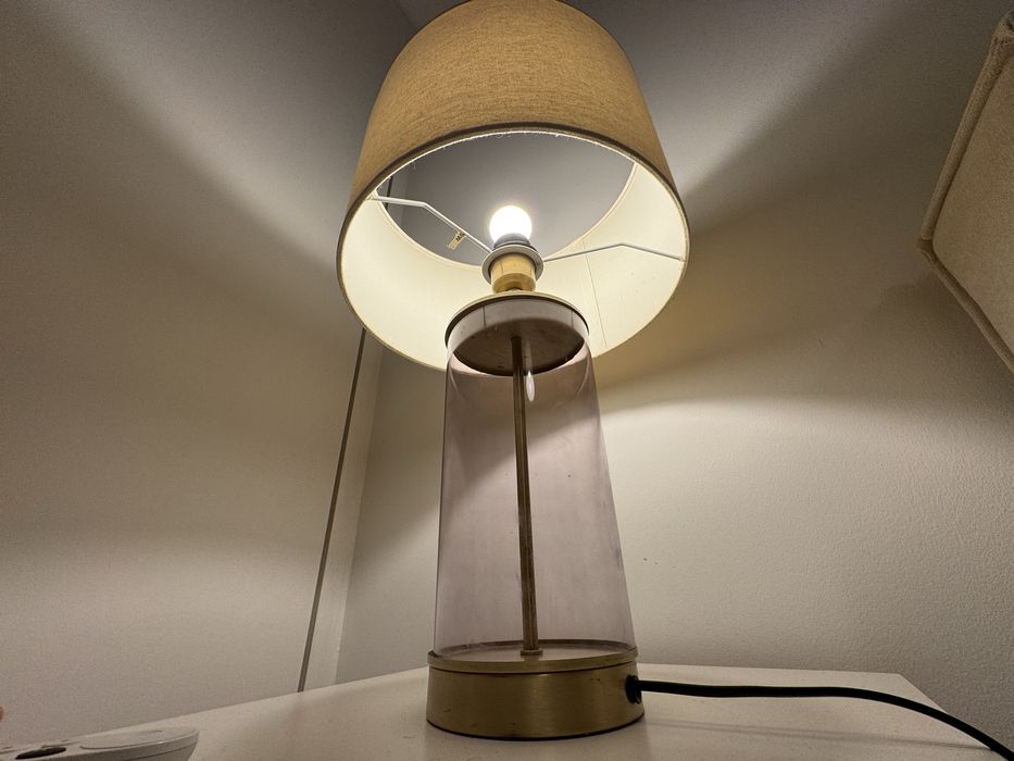 candeeiros mesinha cabeceira zara home