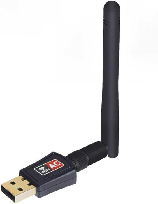 Bezprzewodowy adapter do komputera Wi-Fi Internet 2,4/5 GHz, 600 Mbps