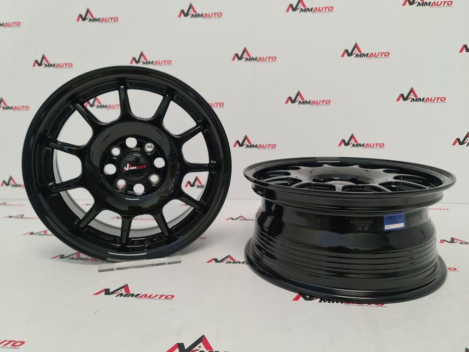 Jantes MMAuto Works 15 Preto Brilho (4x100)
