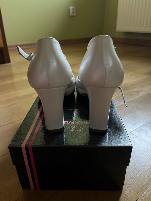 Buty ślubne skóra Marino Fabiani