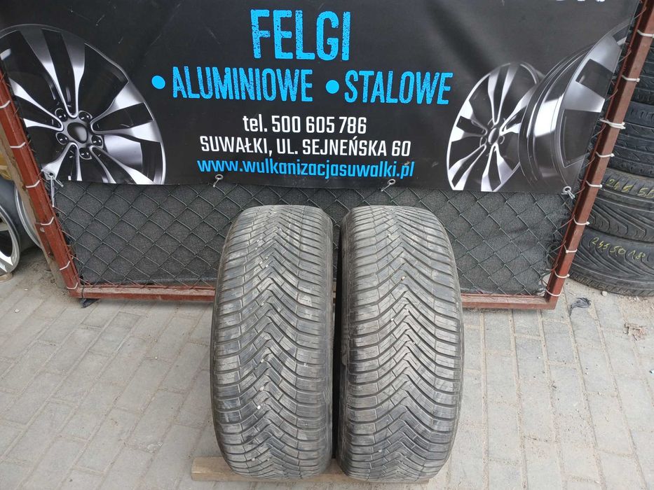 2x używane opony wielosezonowe 235/55 R17 Continental Gwarancja Montaż