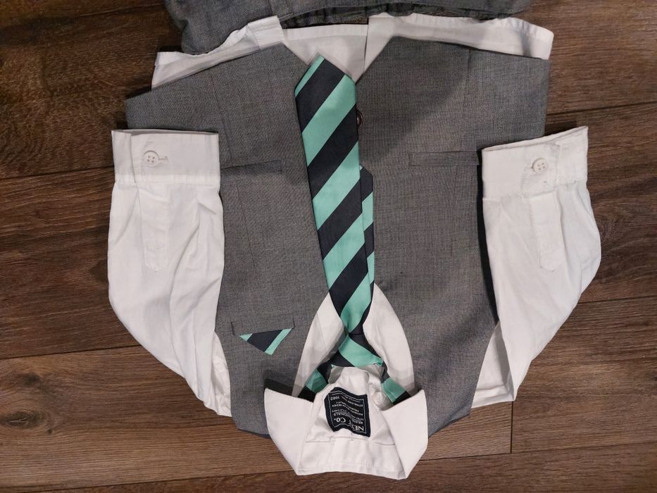 Komplet elegancki next garnitur 86