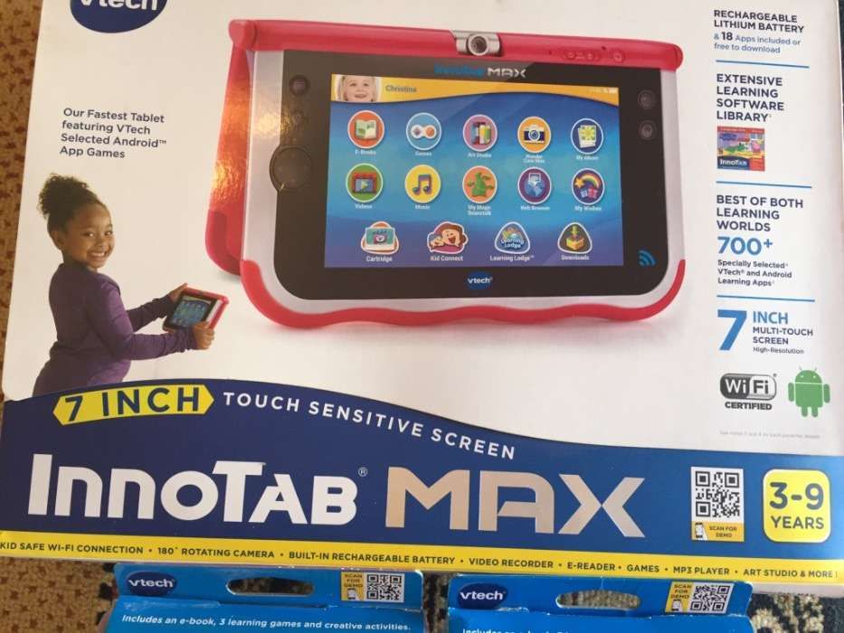Tablet Educativa Vtech 7 + 6 Jogos