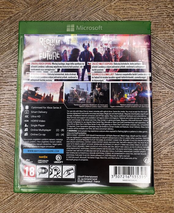 Gra Watch Dogs Legion Xbox