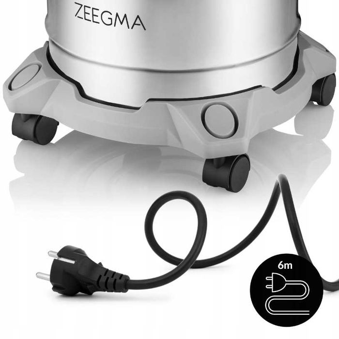 Profesjonalny Odkurzacz Przemysłowy Ash 1600W | Filtr HEPA Do Popiołu