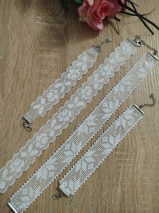 Чокер - стрічковий гердан з бісеру