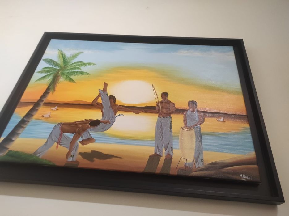 Quadro capoeira Brasil