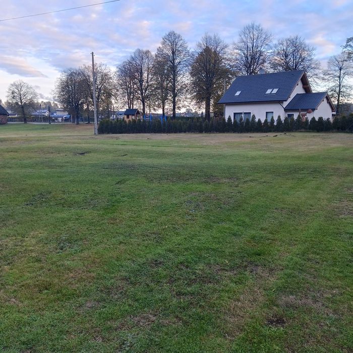 Działka budowlana blisko lasu