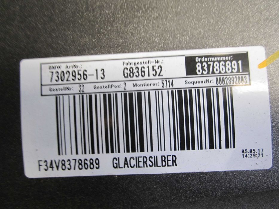 Bmw série 3 GT F34 párachoques