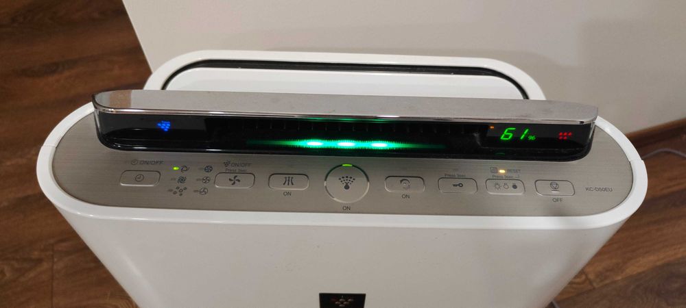 oczyszczacz powietrza nawilżacz jonizator Sharp KC-D50EU-W