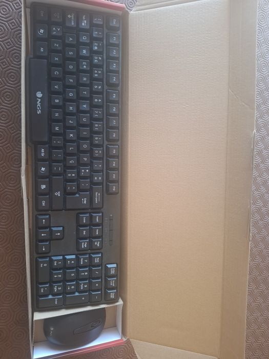 Teclado e rato wireless NGS