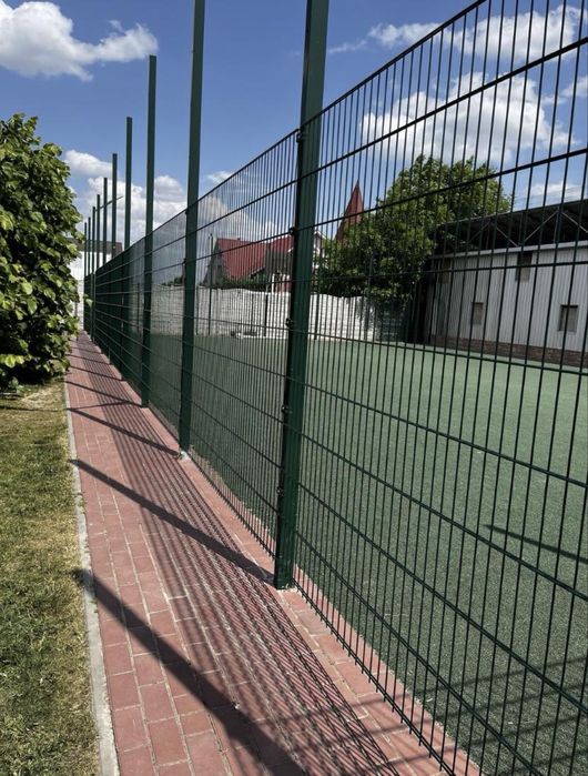 Монтаж секційної сітки,забор,паркан,брама дешево