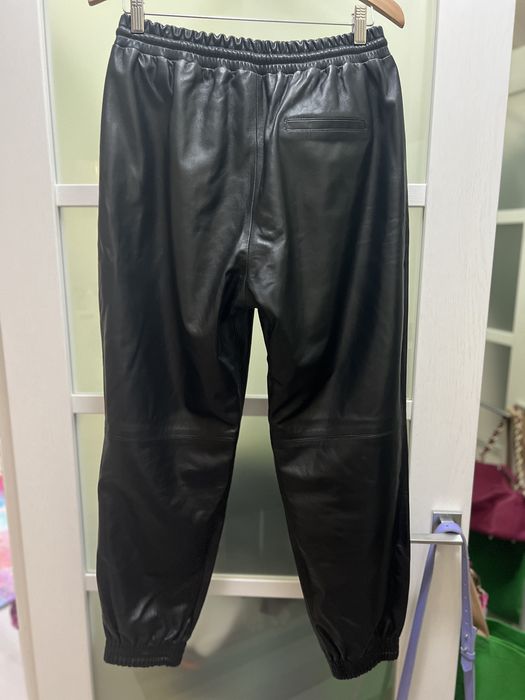 Брюки best штани жіночі натуральна шкіра джогери best