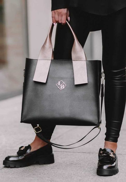 Torebka Reese Czarna Matowa