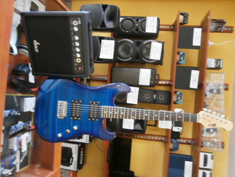 Zestaw Gitarowy MAX Gigkit Dark Blue