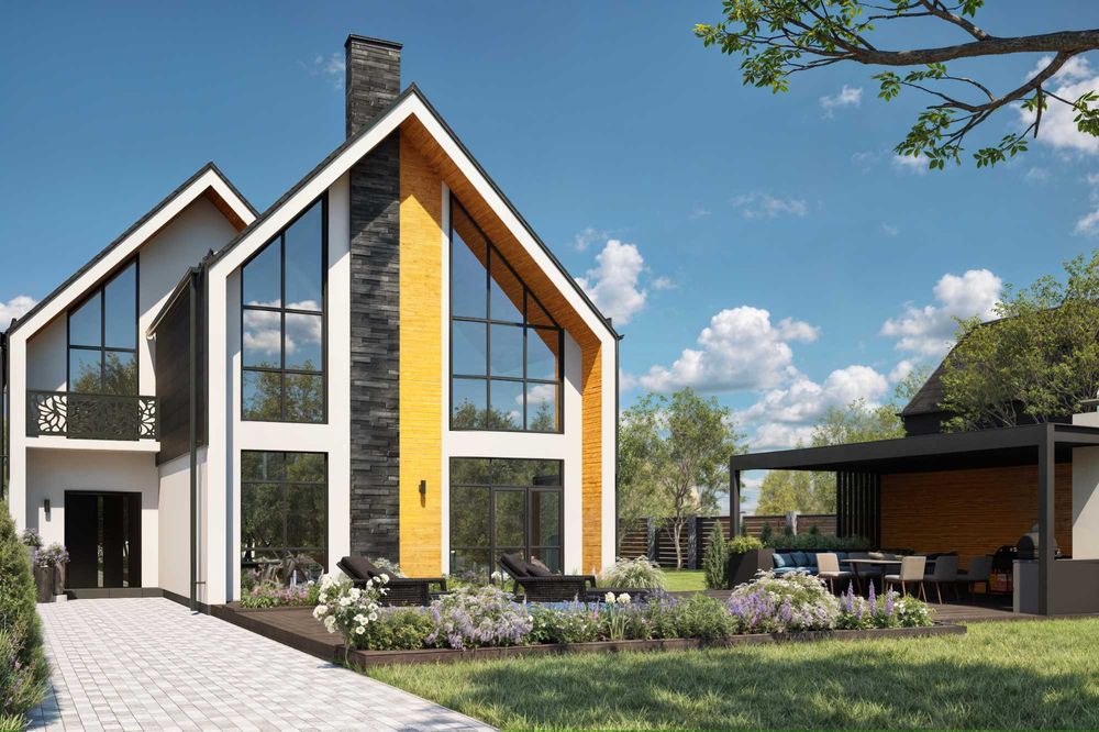 Будинок 200 м² з безпечною кімнатою КМ Оvillas