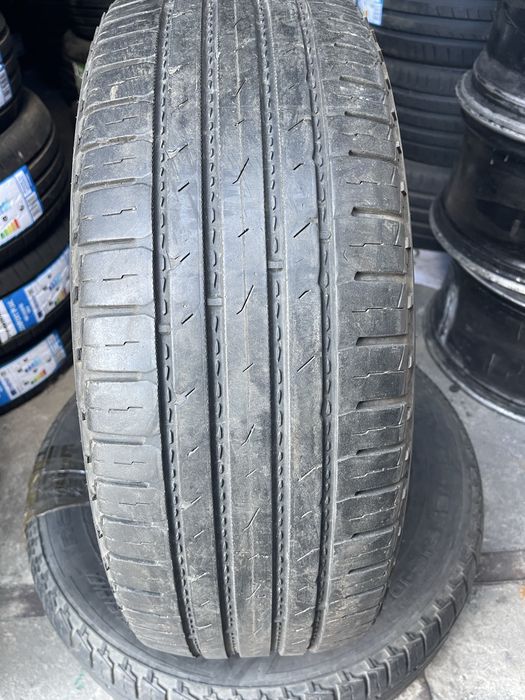 Шины 215/65 R16 Nokian Line SUV б/у пара лето  5мм U6