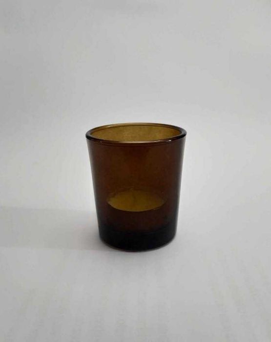 Copos Castanhos Translúcidos para Velas, Café ou colocar Velas dentro