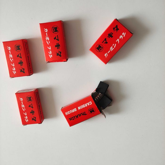 Szczotki węglowe Makita CB-152 Oryginalne - 5 opakowań 20 sztuk Nowe