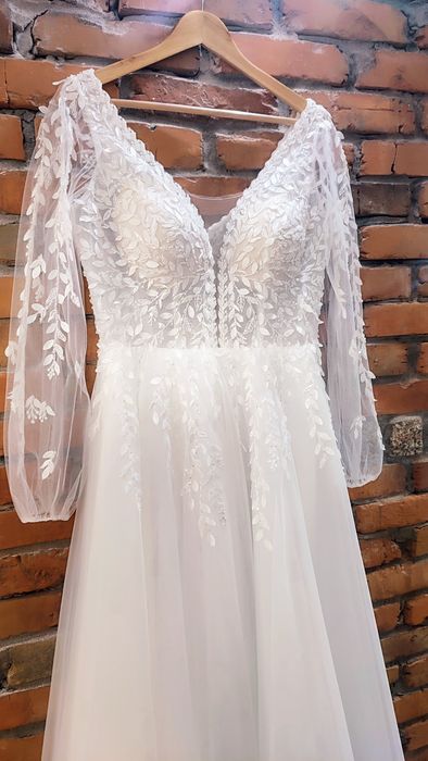 Suknia ślubna roz.46/48 księżniczka Malbork