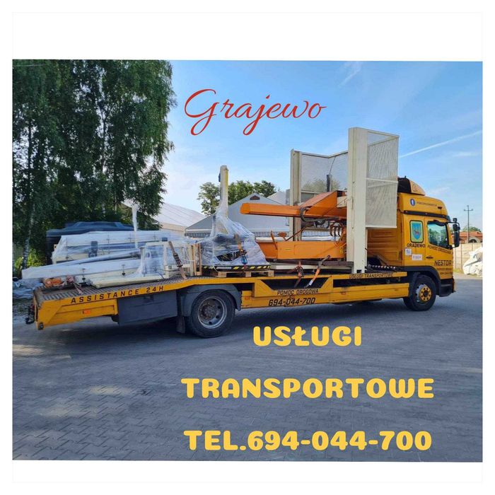 USŁUGI TRANSPORTOWE pomoc drogowa 24/H