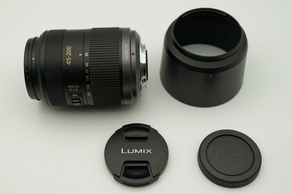 Obiektyw Panasonic Lumix G Vario 45-200 mm H-FS045200 mikro 4/3
