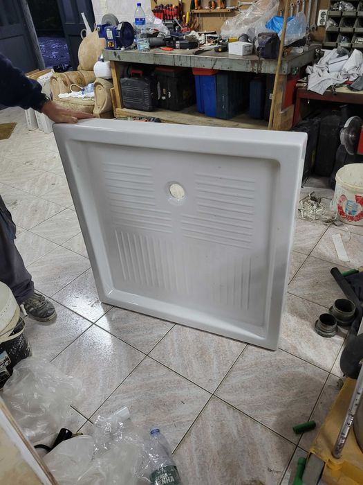 base de loiça 90x90 com 10cm de altura