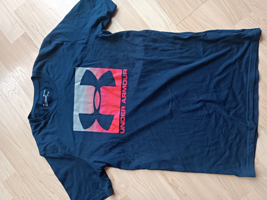 T-shirt under armour granatowy rozm.M