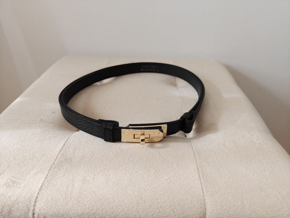 Cinto preto Vera Pelle