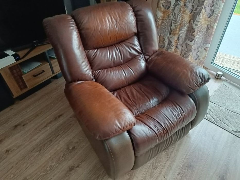 Zestaw 3 foteli relaksacyjnych