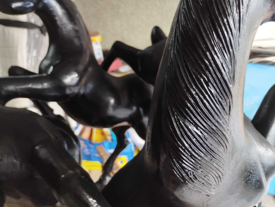 Arte Africana escultura/mesa madeira