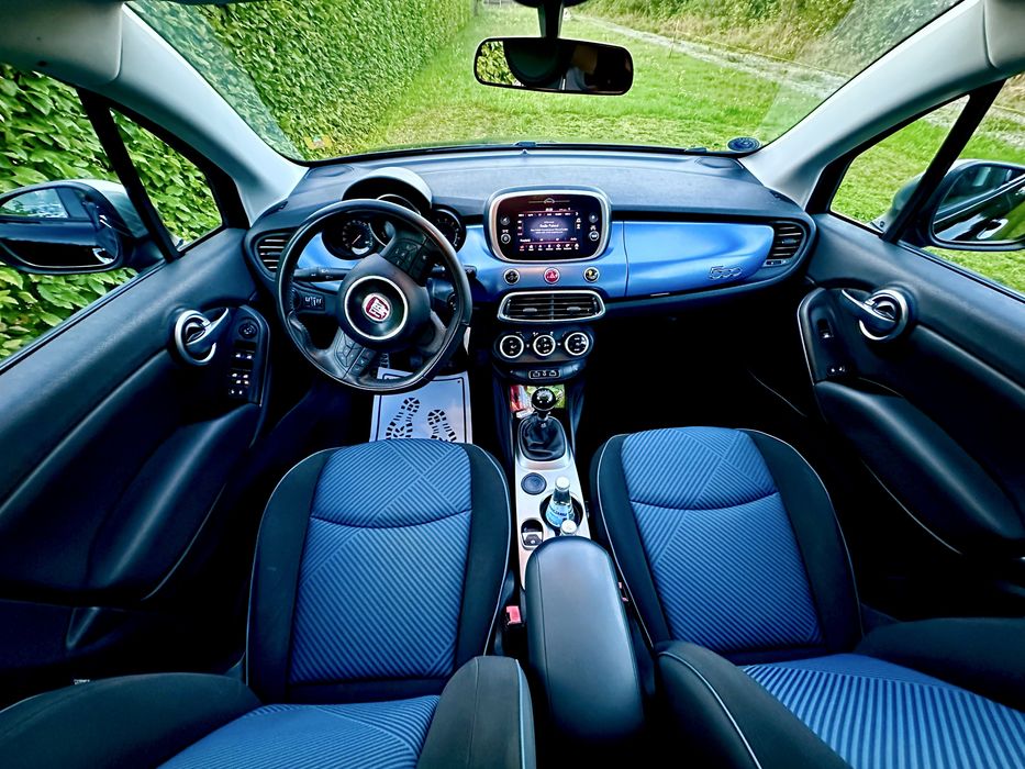 Fiat 500X 1.4 Turbo * 2017 r*KsEnon* niSki PrzeabieG * naVi *SerVisoWany do KońCa*