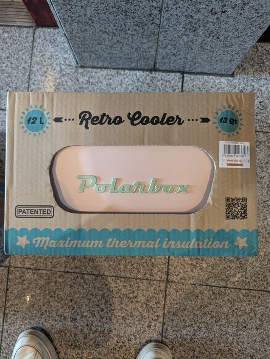 Geleira mala Polarbox 12L nova cor pele Marrom