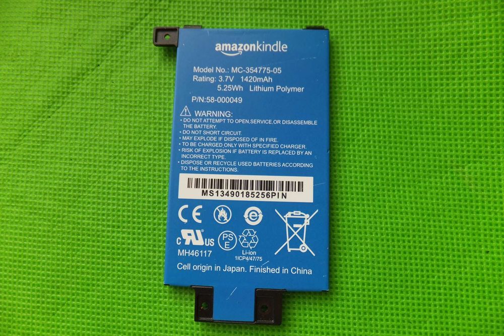 Аккумулятор Amazon Kindle Paperwhite 6 gen 7 gen оригінал