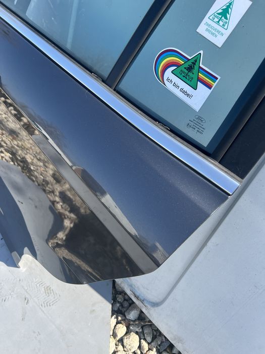 Drzwi lewe boczne tylnie ford b max magnetic gray