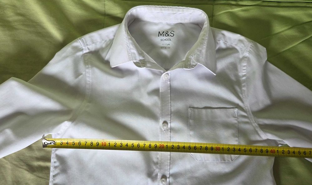 Białe chłopięce koszulę 10 lat 130 cm