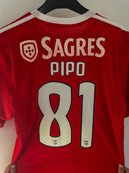 Camisola Oficial Benfica 2015/2016 Autografada (Jogador Pipo)