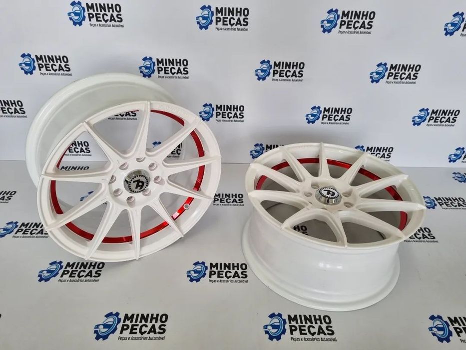 Jantes Seventy9 (SCF-F) em 15" Brancas Red Lip