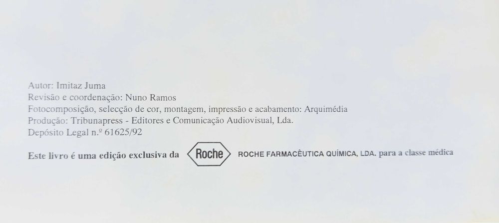A medicina portuguesa nos descobrimentos de Imitaz Juma, ROCHE 1992