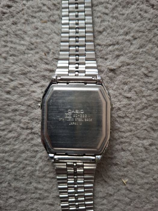 Zegarek Casio AQ 222 1984 rok