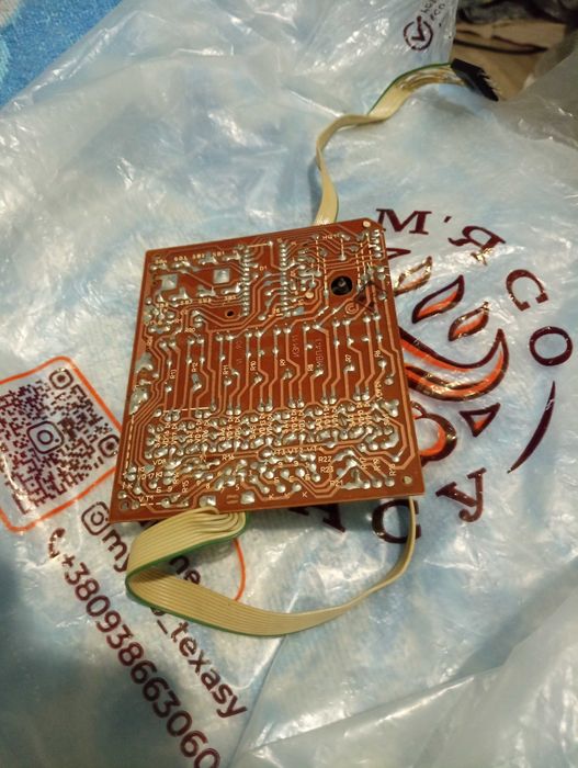 плата динамической индикации на основе разряда ИВ-8.